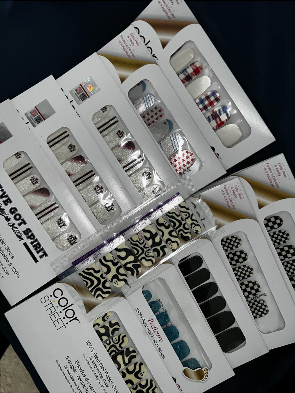Color Street Nail Strips Variety Pack - BRAND NEW IN PACKAGES